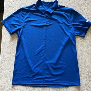 Men’s Large Nike Dri-Fit Blue Polo Shirt